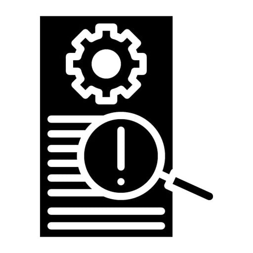 Incident Investigation Glyph Icon