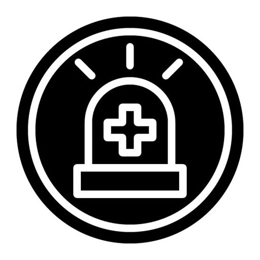 Emergency Response Glyph Icon