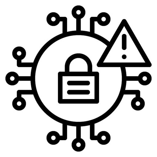 Cybersecurity Risk Icon