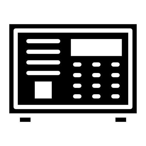Access Control Glyph Icon | Risk Management