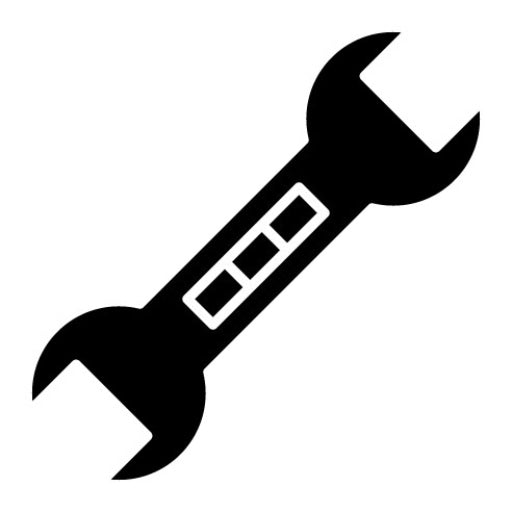 Wrench Glyph Icon | Business Startup