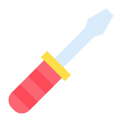 Screwdriver Flat Icon