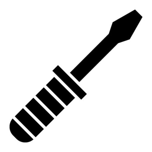 Screwdriver Glyph Icon
