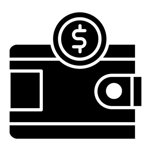 Wallet Glyph Icon | Fathers Day