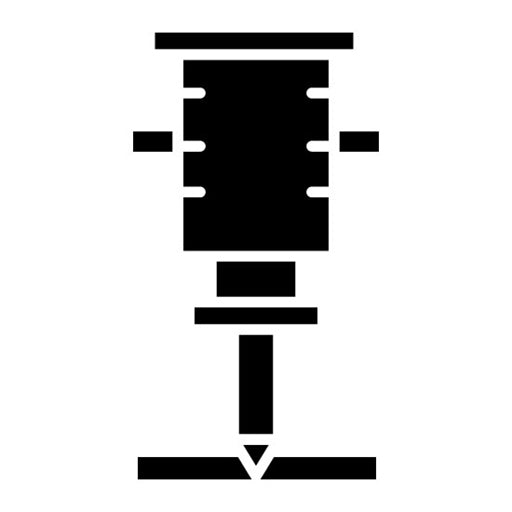 Drill Glyph Icon | Fathers Day