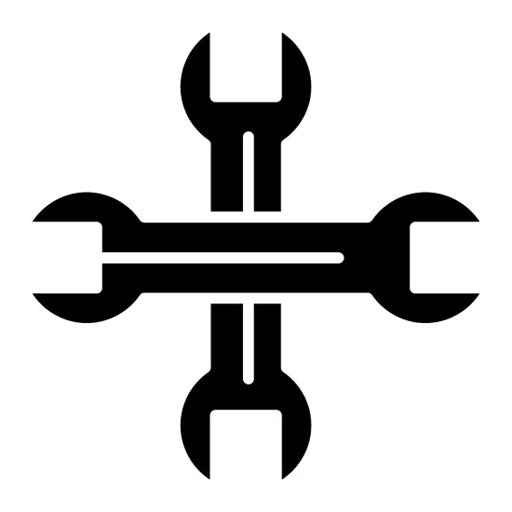 Wrench Glyph Icon | Fathers Day
