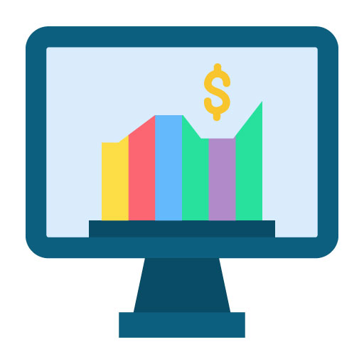 Market Statistics Flat Icon