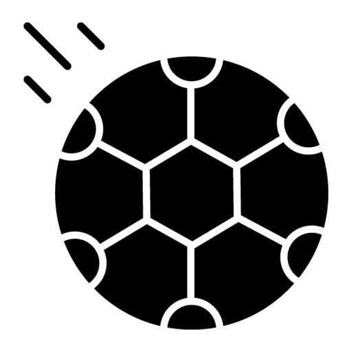 Soccer ball Glyph Icon