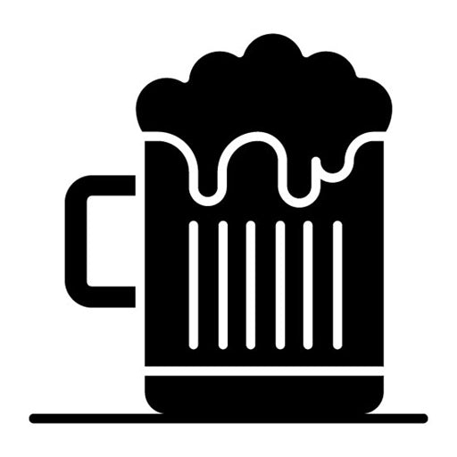 Beer mug Glyph Icon
