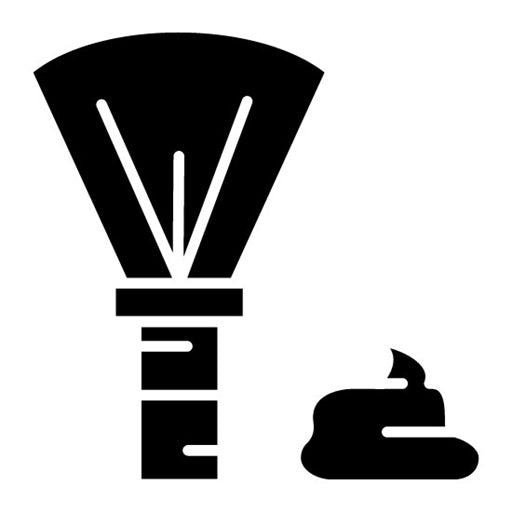 Shaving brush Glyph Icon