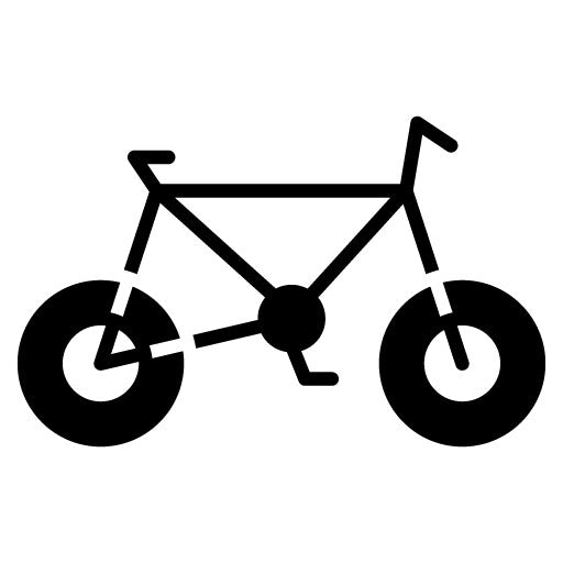Bicycle Glyph Icon | Earth Day