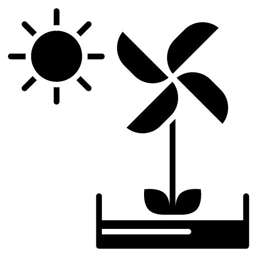 Sustainable Farming Glyph Icon