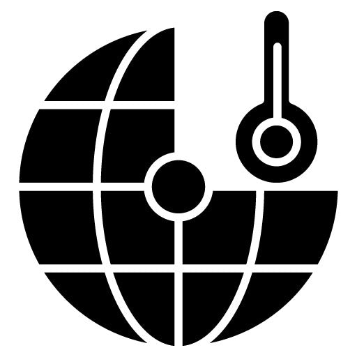 Climate Change Glyph Icon