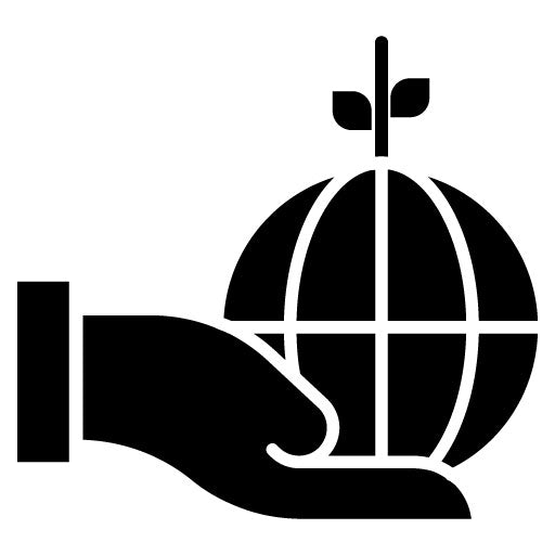 Sustainable Development Glyph Icon | Earth Day
