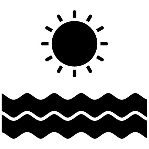 Waves Glyph Icon