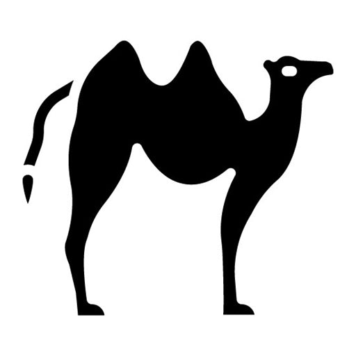 Camels Glyph Icon