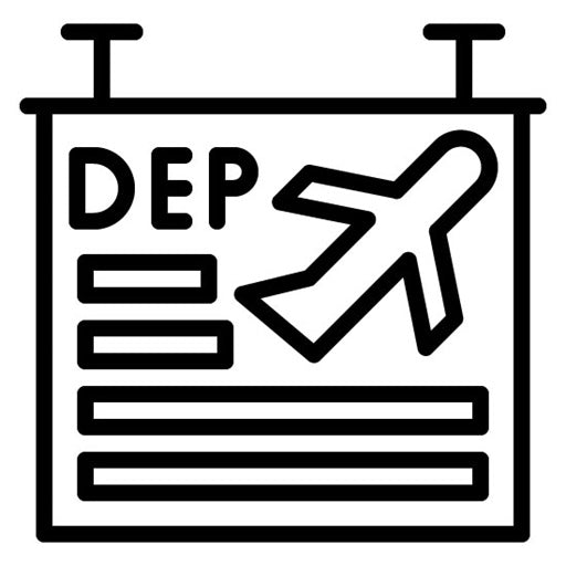 Departure Board Icon