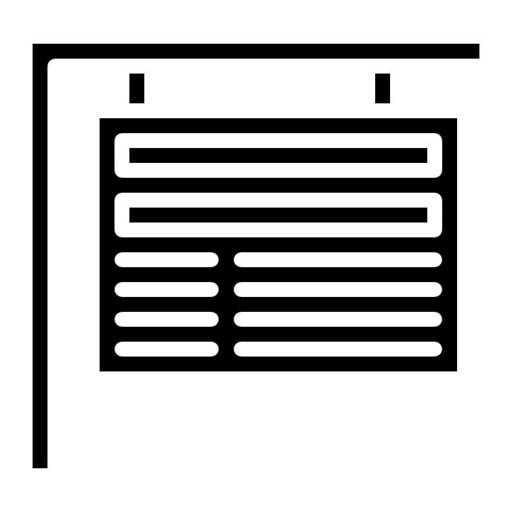 Signage Glyph Icon | Hajj Pilgrimage