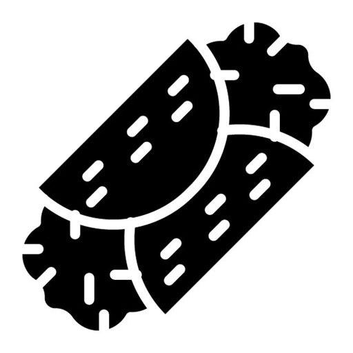 Cannoli Glyph Icon | Italy