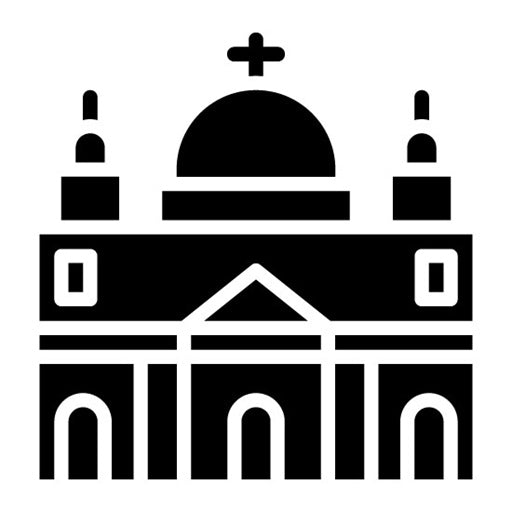 Vatican City Glyph Icon