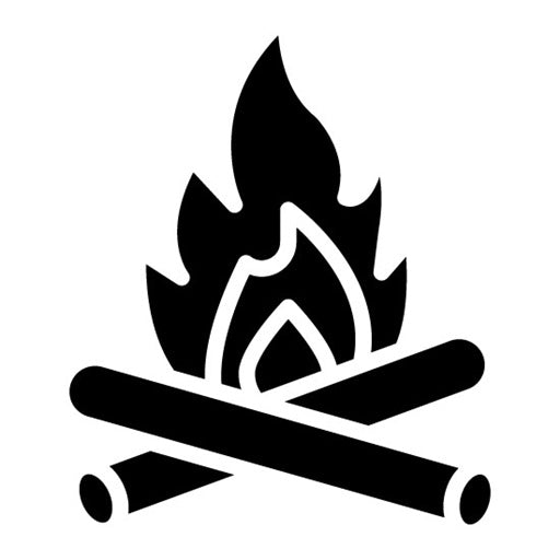 Bonfire Glyph Icon | Festa Junina