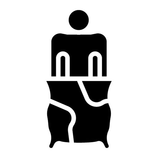 Jumping Sack Glyph Icon