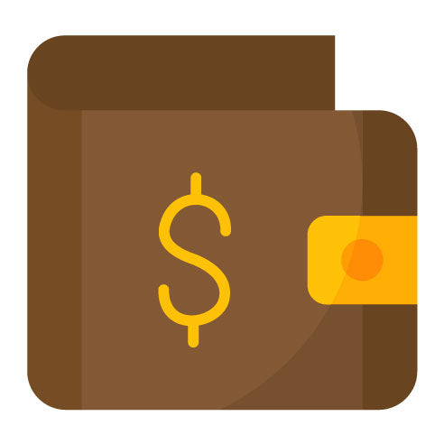 Wallet Flat Icon