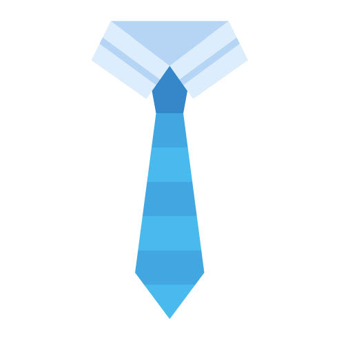 Fashion Tie Flat Icon