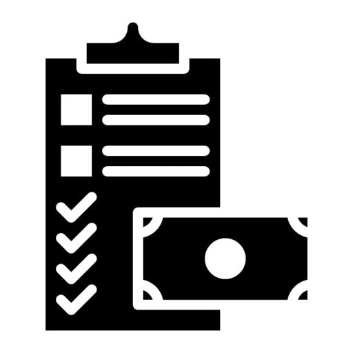 Bribery Briefing Glyph Icon