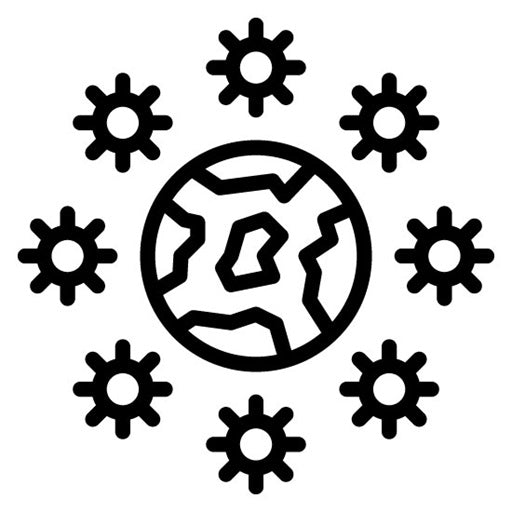 Contagious Globe Icon