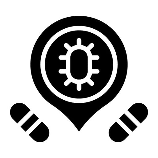 Antibiotic Pills Glyph Icon