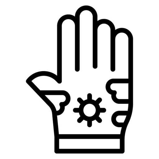 Contaminated Hands Icon