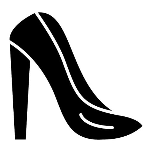Women Shoes Glyph Icon