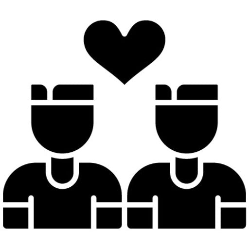 Support Group Glyph Icon | Chemotherapy