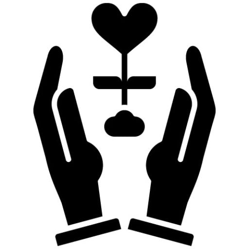 Healing Hope Glyph Icon