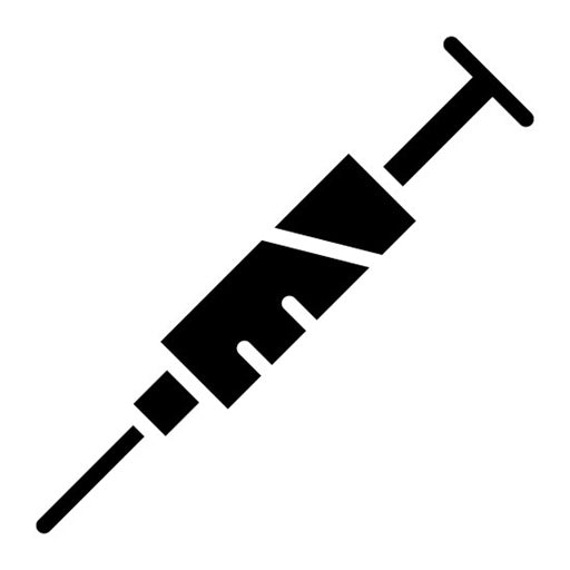 Syringe Glyph Icon | Lab