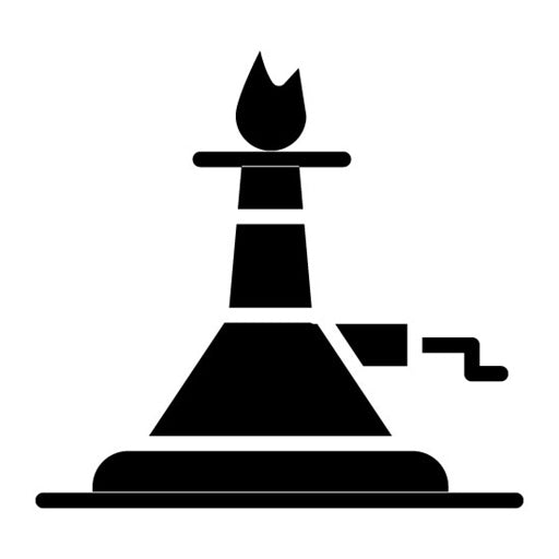 Burner Glyph Icon