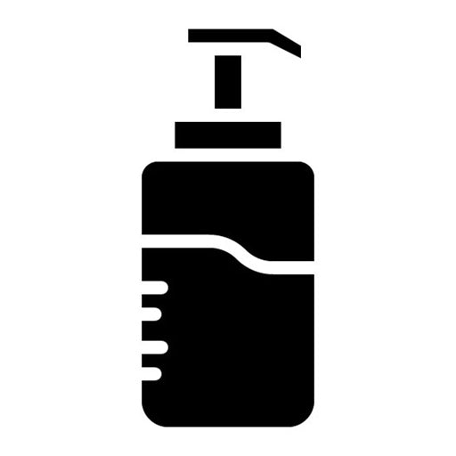 Wash Bottle Glyph Icon