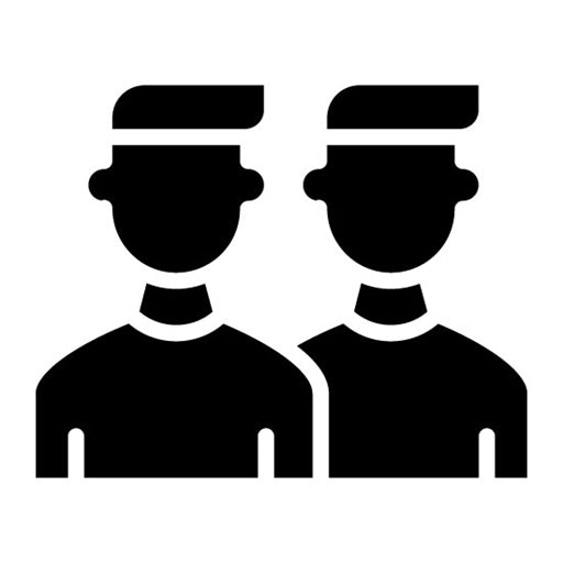 Squad Glyph Icon | Friendship