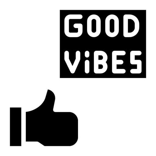 Good Vibes Glyph Icon