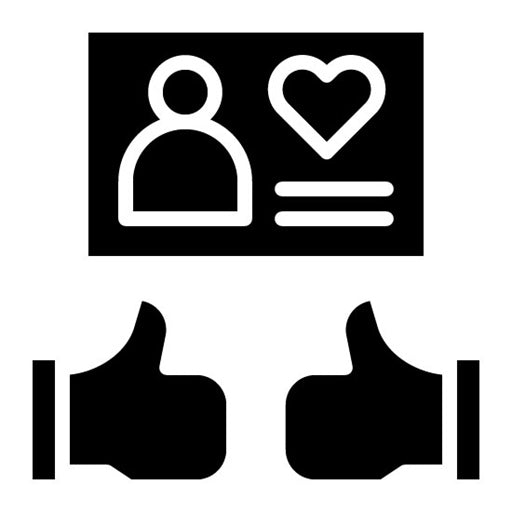 Gratefulness Glyph Icon