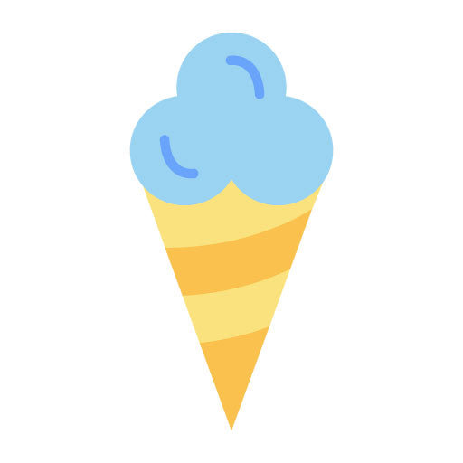 Icecream Cone Flat Icon