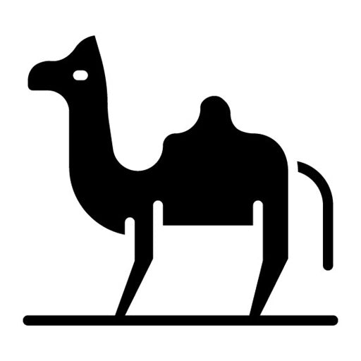Dromedary Glyph Icon