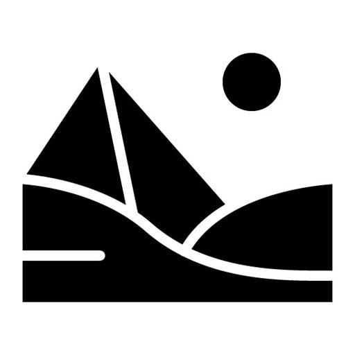Egyptian Pyramid Glyph Icon