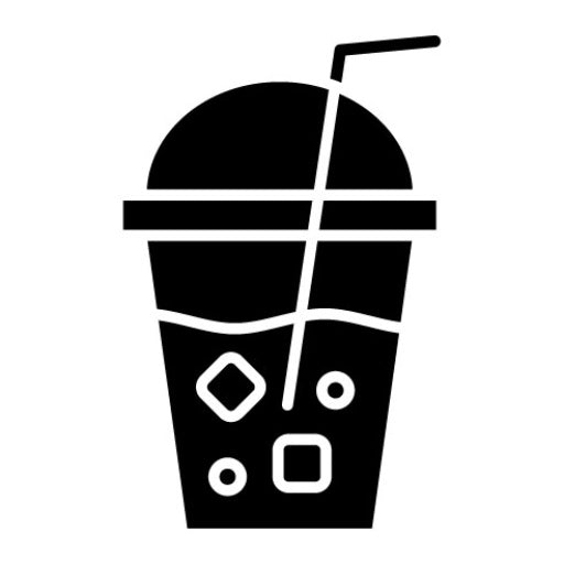 Cold Drink Glyph Icon