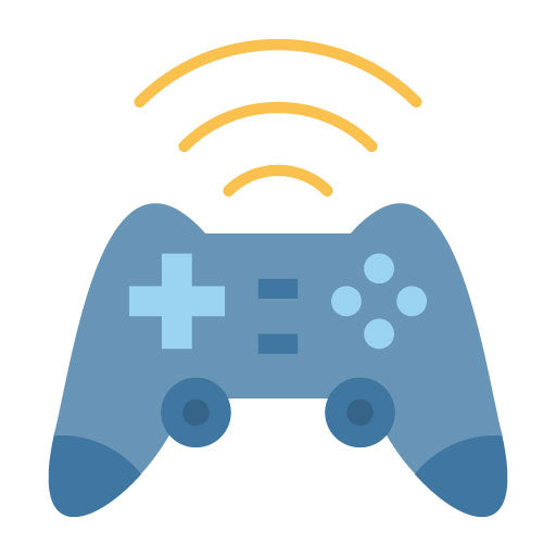 Wireless Joystick Flat Icon