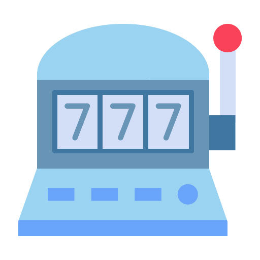 Slot Machine Flat Icon