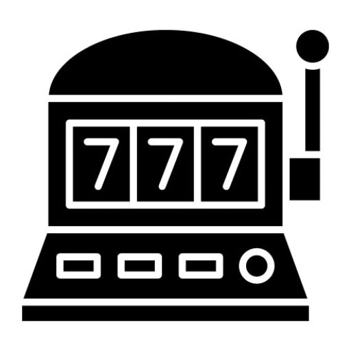 Slot Machine Glyph Icon