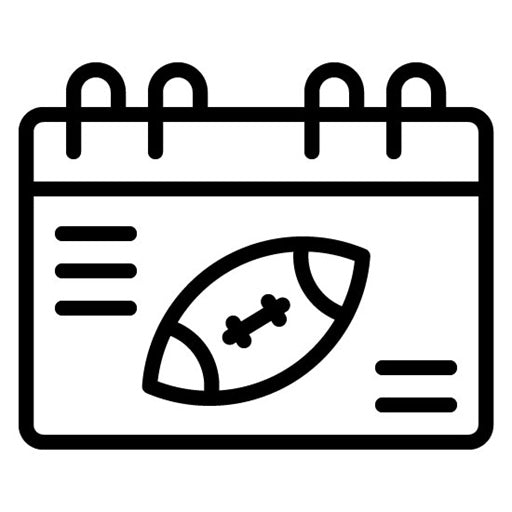 Rugby Match Date Icon