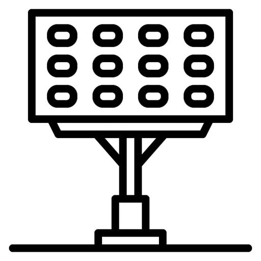 Stadium Lights Icon